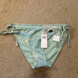 Hollister Aqua Swirl Bikini Bottom